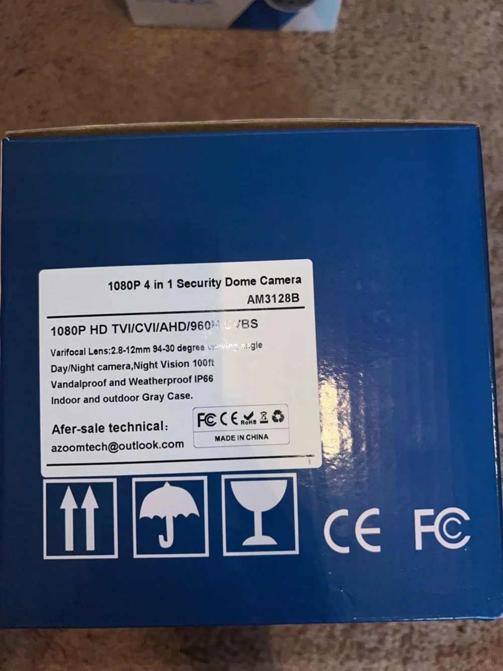 HD Security Camera - White